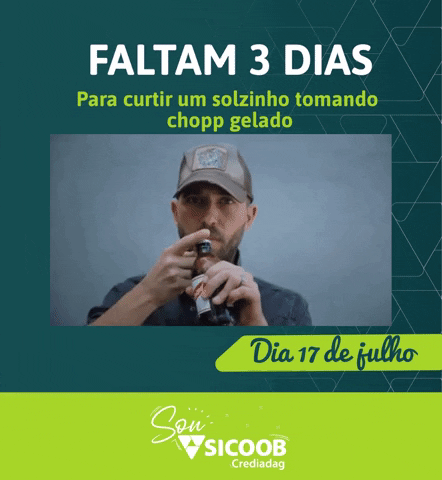sicoobcrediadag giphyupload faltam 3 dias sou sicoob crediadag GIF