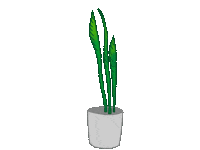 Home Plant Sticker