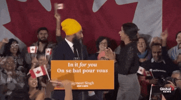 canada election you montreal finger point GIF