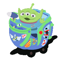 Tokyo Disneyland Toy Story Alien Sticker