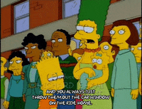 bart simpson bernice hibbert GIF