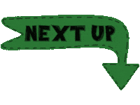 Next Up Arrows Sticker by All Things Studio