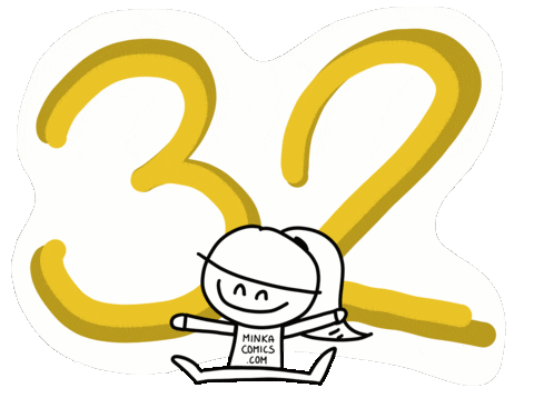 Birthday Feliz Sticker by Minka Comics