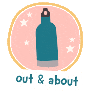 Zero Waste Flask Sticker by Babipur