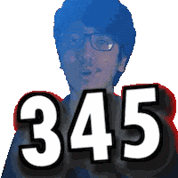 Number Sticker