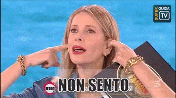 non ti sento isola dei famosi GIF by SuperGuidaTv