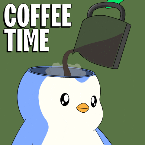 Good Morning GIF by Pudgy Penguins