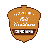 Fall Explore Sticker by Visit Indiana