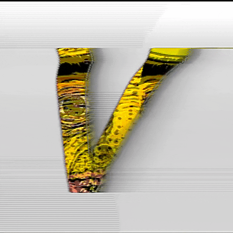 Glitch Alphabet GIF by #BASILIO