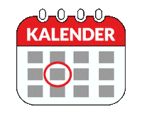Kalender Sticker by Sanden Treningssenter