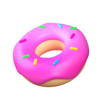 Pink 3D Sticker by Zenly