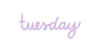 tuesday weekday Sticker