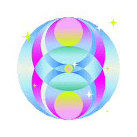 Happy New Year Art Sticker by ByAllMeans Studio