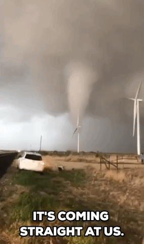 Tornado Forces Storm Chasers to Flee