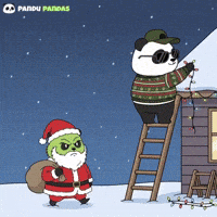Merry Christmas GIF by Pandu Pandas