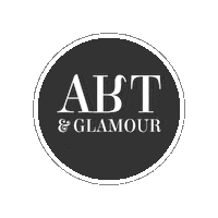 art_glamour_magazine ag art and glamour artglamour artglamour logo Sticker