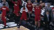 Lets Go Reaction GIF by NBA