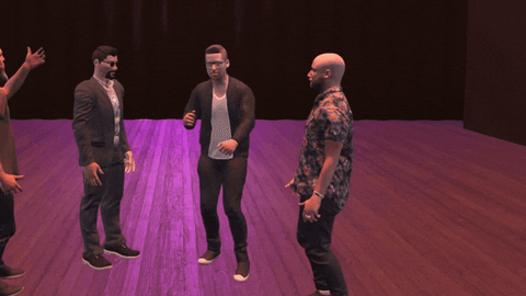 hit the floor 3d GIF by Studio Capon