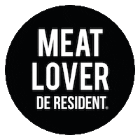 deresident meat steak ribeye spareribs Sticker