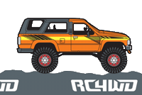 4Runner Sticker by RC4WD