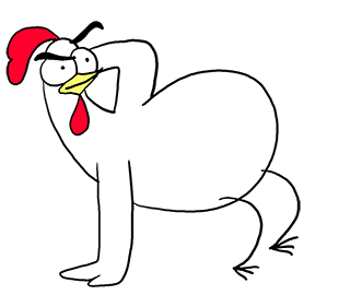 Dance Chicken GIF by happydog