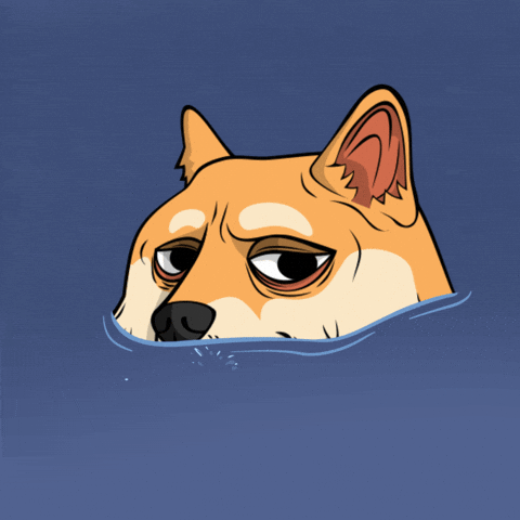 Relaxed Bubbles GIF by Doge Pound