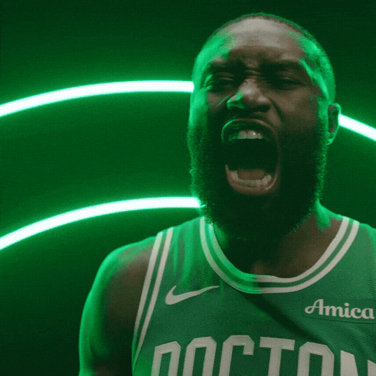 Basketball Yell GIF by Boston Celtics