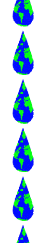 World Raining Sticker by Time Change Generator