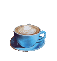 WETcenter hot coffee good morning morning Sticker