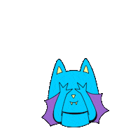 jumbiart animation illustration loop boo Sticker