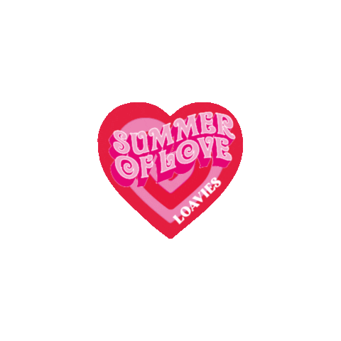 Happy Heart Sticker by LOAVIES