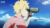 Look Looking GIF by Adult Swim