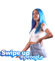 swipe up sweet california Sticker by Peoople