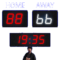 66 Away Sticker