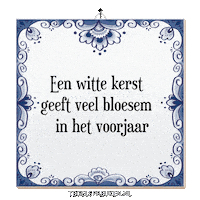 Winter Nl Sticker by Tegelspreuken.nl