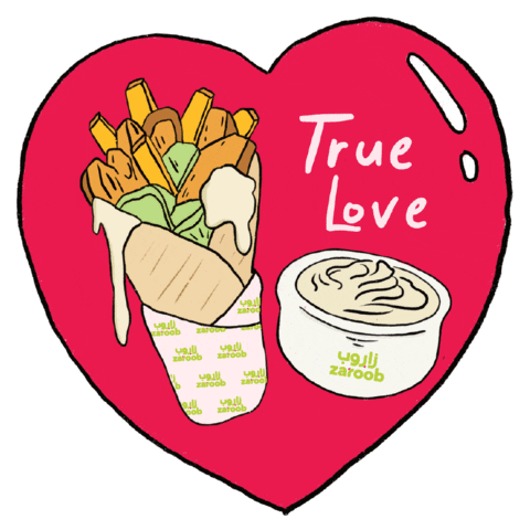Valentines Love Sticker by Operation Falafel