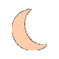 TiimoApp giphygifmaker moon half circle tiimo Sticker