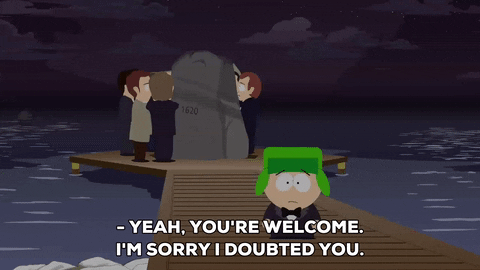 i'm sorry kyle broflovski GIF by South Park 