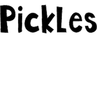 Pickle Sticker by Les 3 Chouettes/Mazette