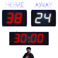 24 Away Sticker