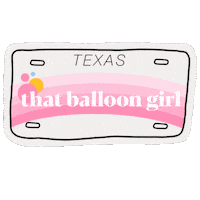Tbg Sticker by thatballoongirlhtx