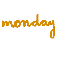 Monday Sticker