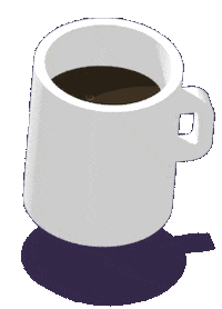 loepzuiver coffee isometric Sticker