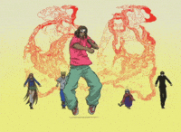 Manga Dancing GIF