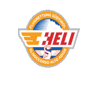 HELISUDTIROL rescue helicopter sudtirol heli Sticker