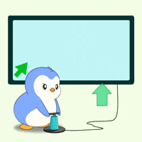 Crypto Penguin GIF by Pudgy Memez