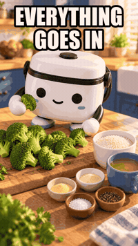 Lets Eat Ingredients GIF by Rice Robot
