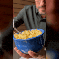 Satisfying Lets Eat GIF by Rice Robot