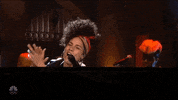 happy alicia keys GIF by Saturday Night Live