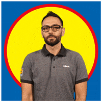 Lidl_Hellas thinking hmm interesting hm GIF